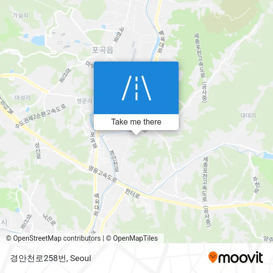 경안천로258번 map