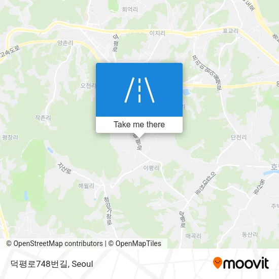 덕평로748번길 map