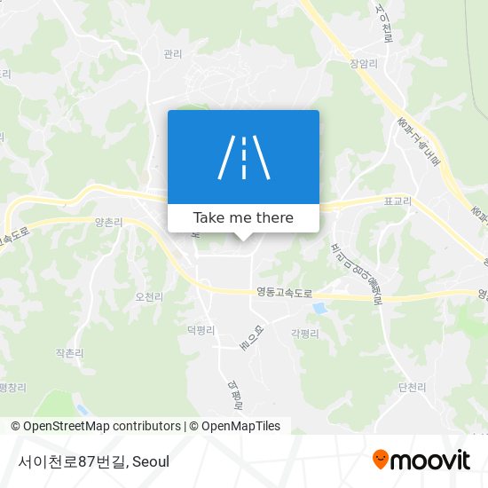 서이천로87번길 map