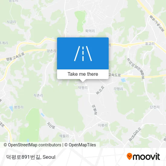 덕평로891번길 map