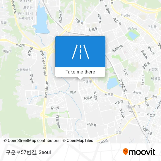 구운로57번길 map