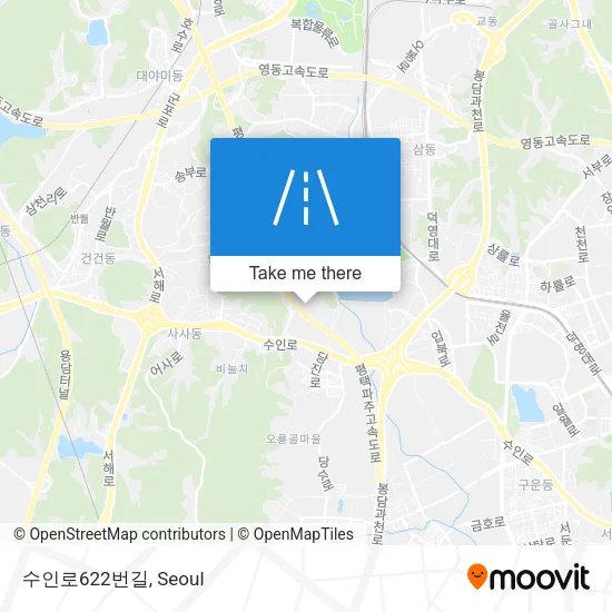 수인로622번길 map
