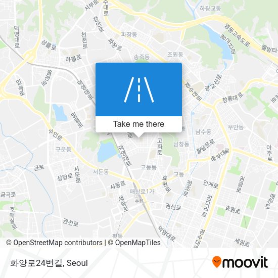 화양로24번길 map