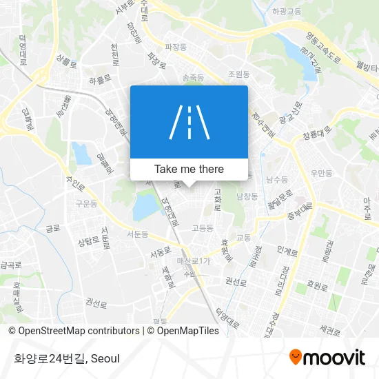 화양로24번길 map