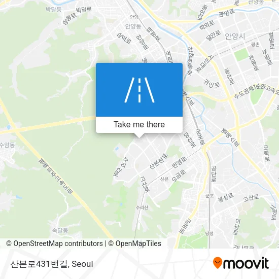 산본로431번길 map