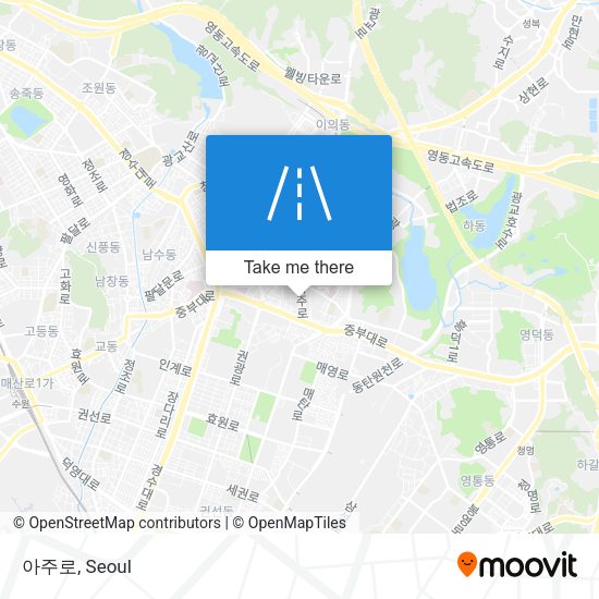 아주로 map