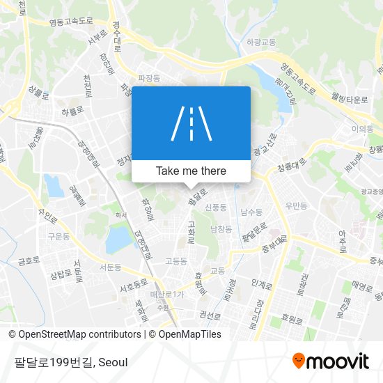 팔달로199번길 map