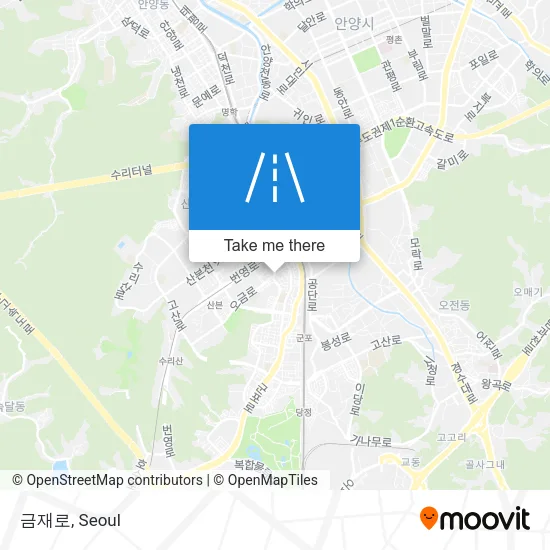 금재로 map