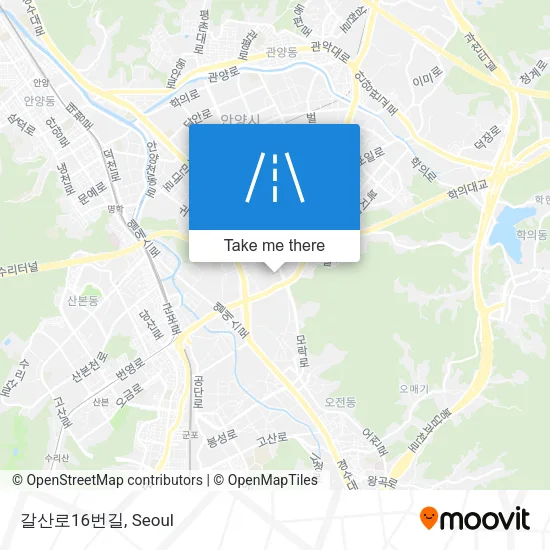 갈산로16번길 map