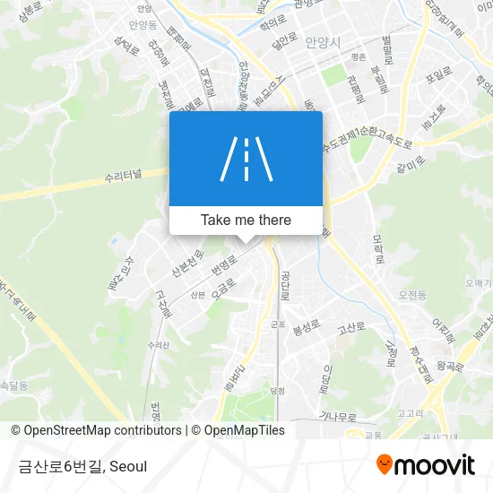 금산로6번길 map