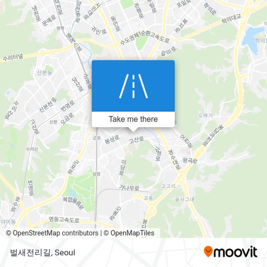 벌새전리길 map
