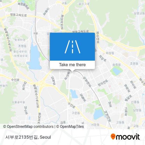 서부로2135번길 map