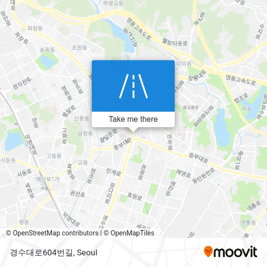 경수대로604번길 map