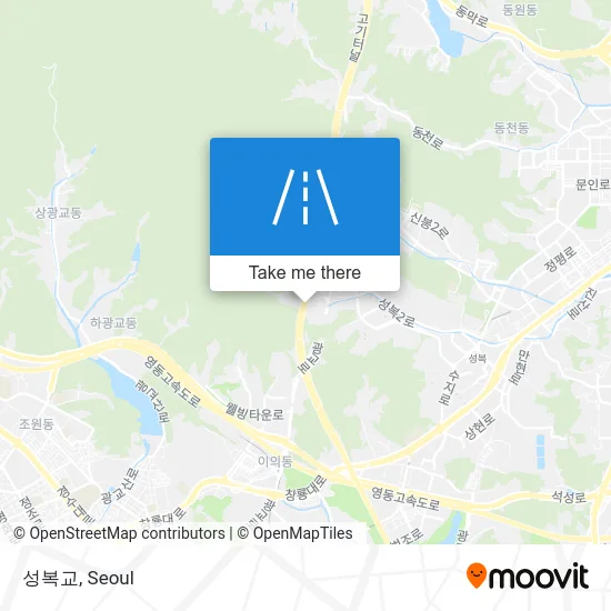 성복교 map