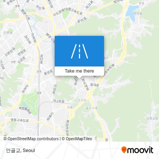 안골교 map