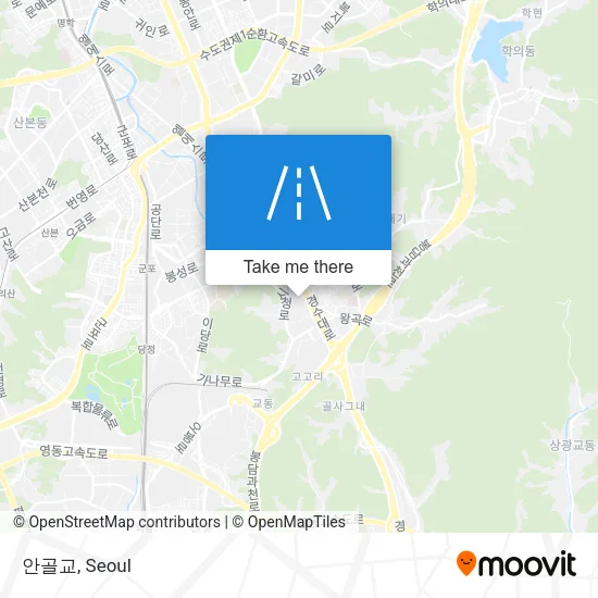 안골교 map