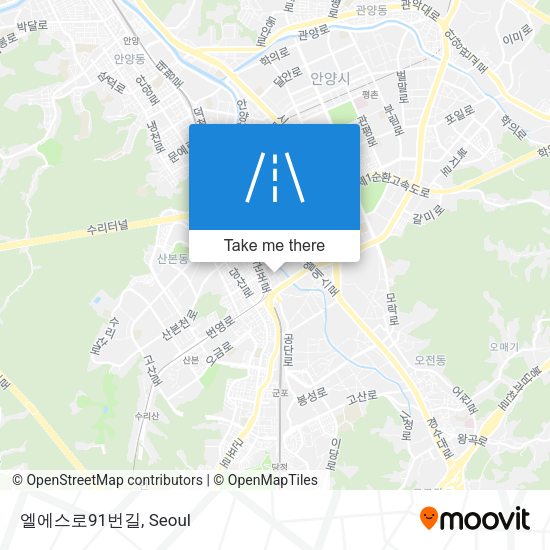 엘에스로91번길 map