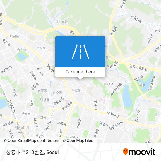 창룡대로210번길 map