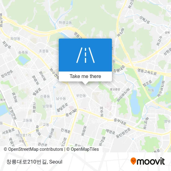 창룡대로210번길 map