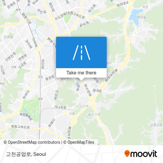 고천공업로 map