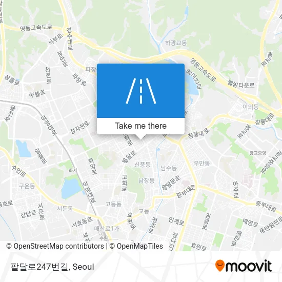 팔달로247번길 map