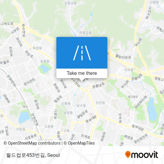 월드컵로453번길 map