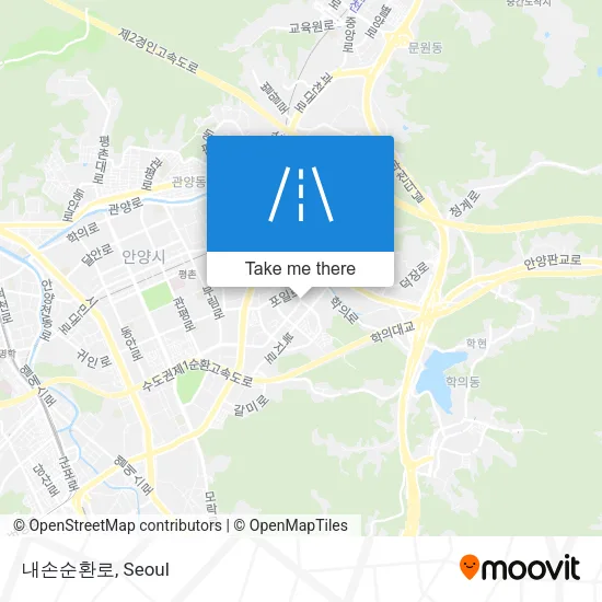 내손순환로 map