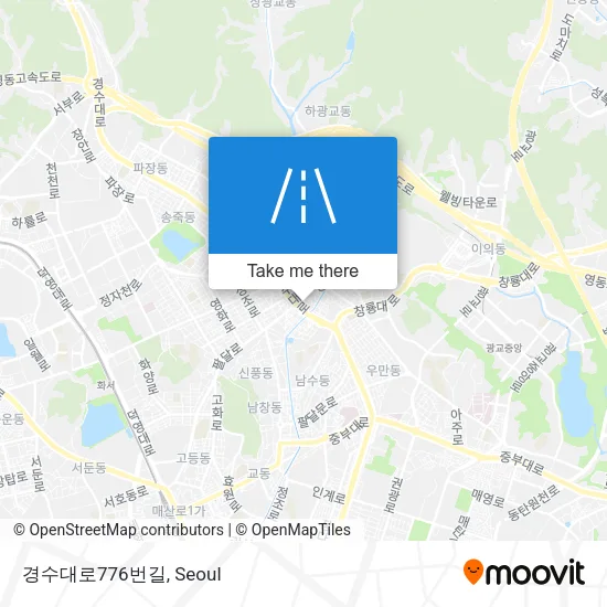 경수대로776번길 map