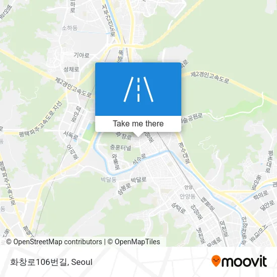 화창로106번길 map