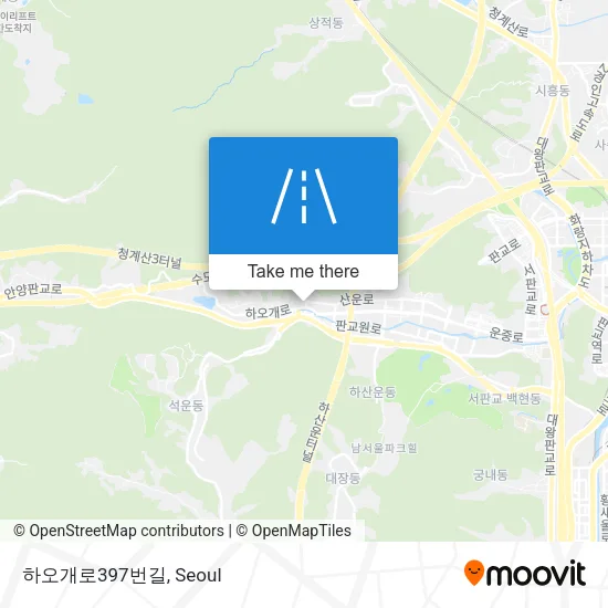 하오개로397번길 map