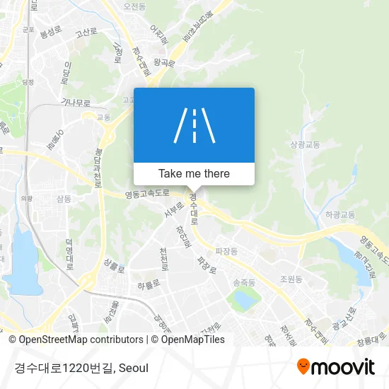 경수대로1220번길 map