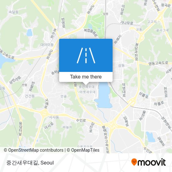 중간새우대길 map