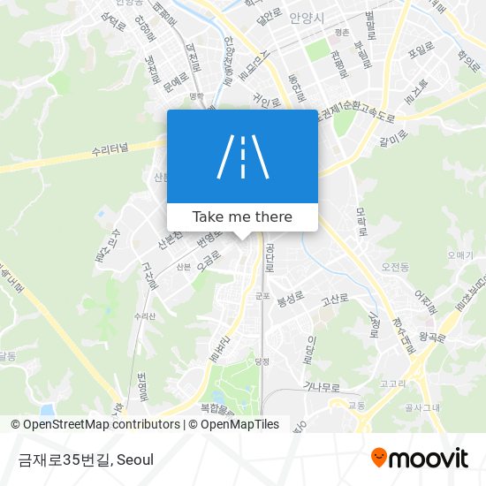 금재로35번길 map