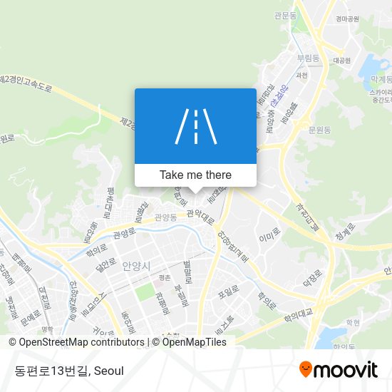 동편로13번길 map