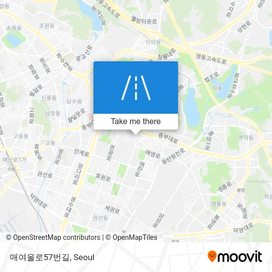 매여울로57번길 map