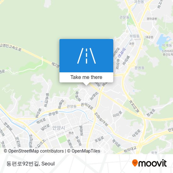 동편로92번길 map