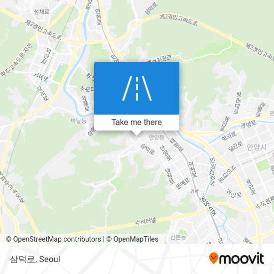 삼덕로 map