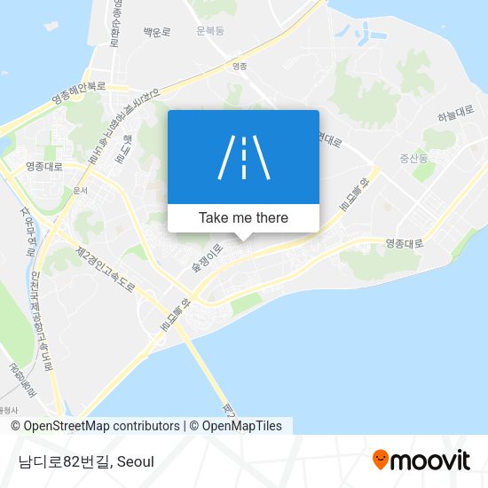 남디로82번길 map