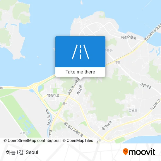 하늘1길 map