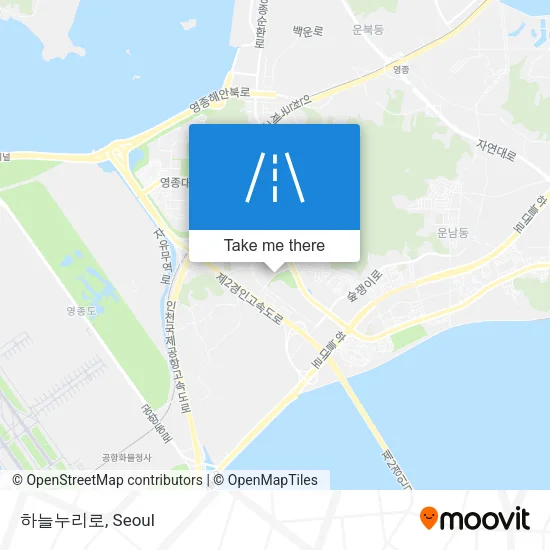 하늘누리로 map