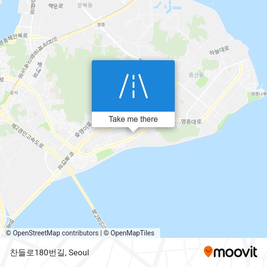 찬들로180번길 map