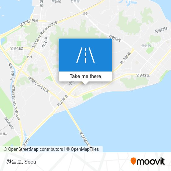찬들로 map