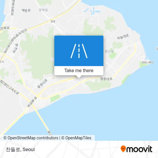 찬들로 map