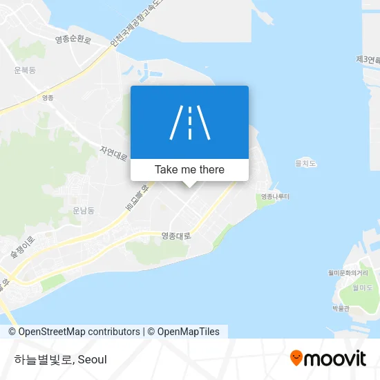 하늘별빛로 map