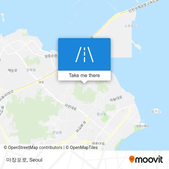 마장포로 map