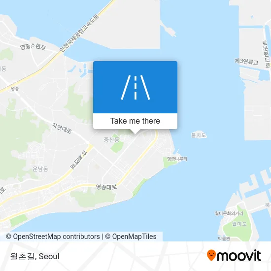 월촌길 map