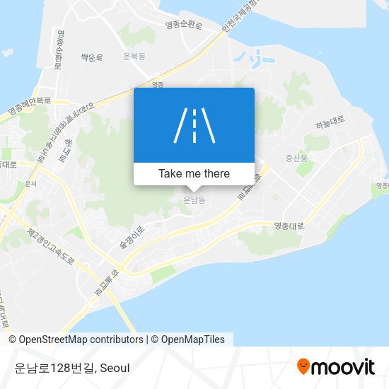 운남로128번길 map