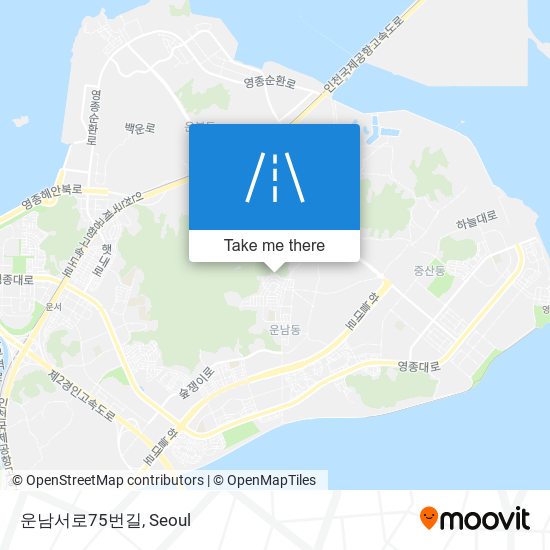 운남서로75번길 map