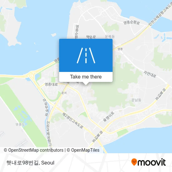 햇내로98번길 map