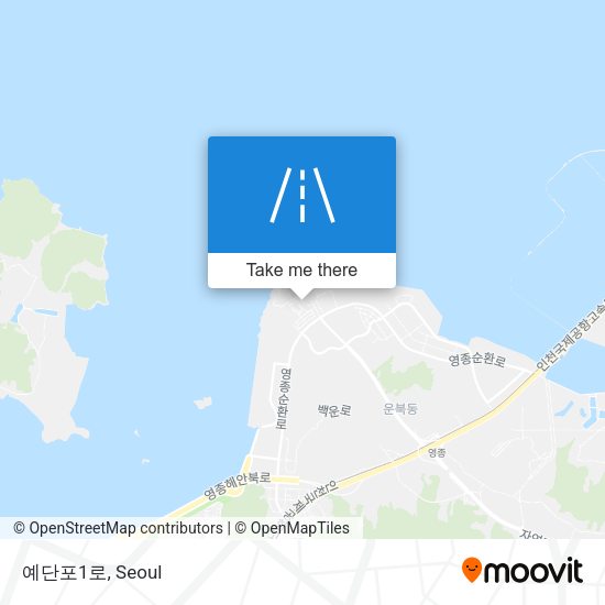 예단포1로 map
